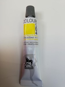 RENESANS farba akrylowa 20ml. 04 żółć brylantowa
