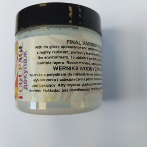werniks wodny z połyskiem RENESANS 125ml
