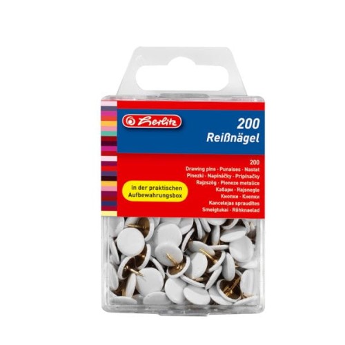 Reißnagel weiß 200er Packung, Hängebox-087701580021-pbselectronic.jpg