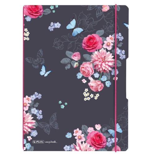 Notebook my.book flex PP A4 40 sheets squ. and 40 sheets rul. punched perforated Ladylike Flowers-50021550_Notizh-highres.jpg