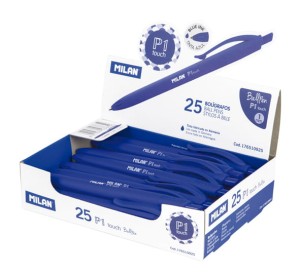 MILAN P1 touch długopis niebieski