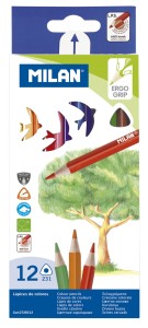kredki MILAN 12k trójkat ERGO