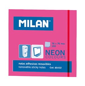 karteczki samo MILAN 76*76 róż