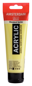 Farba akrylowa AMSTERDAM 120ml 274 Nickel Titanium Yellow