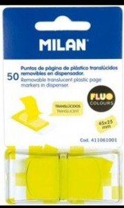 karteczki indeksy żółte MILAN