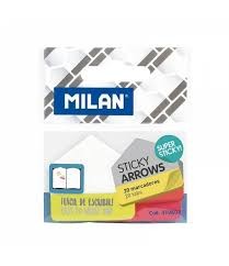 zakładki MILAN strzałki