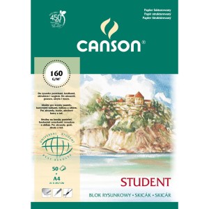CANSON blok rysunkowy A4 150g