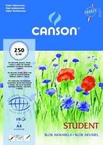 blok CANSON akwarela STUDENT