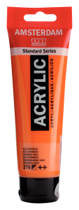 Farba akrylowa AMSTERDAM 120ml 276 Azo Orange