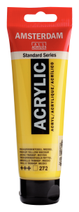 farba akrylowa AMSTERDAM 120ml 272 Transp.Yellow Medium