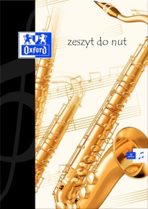 Zeszyt do nut OXFORD A4 
