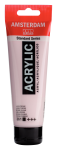 Farba akrylowa AMSTERDAM 120ml 361 Light Rose