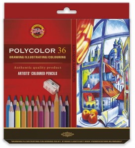 Kredki ołówkowe KOH-I-NOOR polycolor 36 kolorów