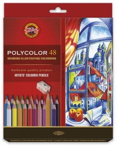 Kredki ołówkowe KOH-I-NOOR Polycolor 48 kolorów