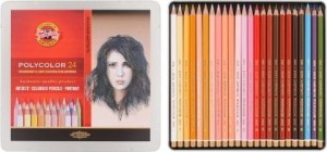 Kredki ołówkowe KOH-I-NOOR Polycolor 24 kolory