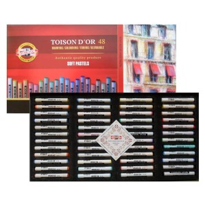 Pastele suche KOH-I-NOOR Toison D'or 48 kolory