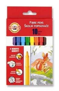 Pisaki KOH-I-NOOR 10 kolorów