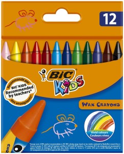 Kredki świecowe BIC 12 kolorów