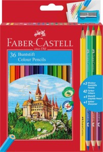 Kredki ołowkowe FABER-CASTELL 36 kolorów