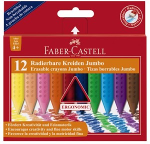 Kredki świecowe FABER CASTELL 12 kolorów
