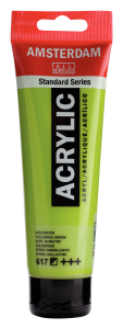 Farba akrylowa AMSTERDAM 120ml 617 Yellowish Green