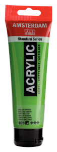 Farba akrylowa AMSTERDAM 120ml 605 Brilliant Green