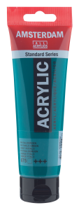 Farba akrylowa AMSTERDAM 120ml 675 Phthalo Green