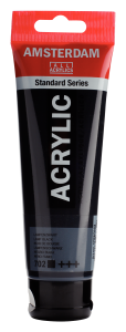 Farba akrylowa AMSTERDAM 702 lamp black 120 ml.