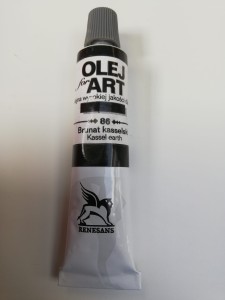 Farba olejna RENESANS 20 ml. 86 brunat kasselski