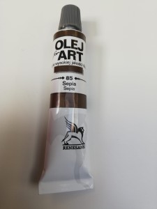 Farba olejna RENESANS 20 ml. 85 sepia