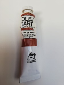 Farba olejna RENESANS 20 ml. 81 stil de grain brun
