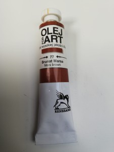 Farba olejna RENESANS 20 ml. 77 brunat marsa