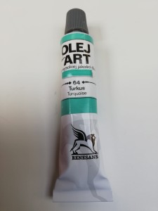 Farba olejna RENESANS 20 ml. 64 turquoise