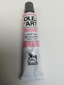 Farba olejna RENESANS 20 ml. 61 róż świetlisty