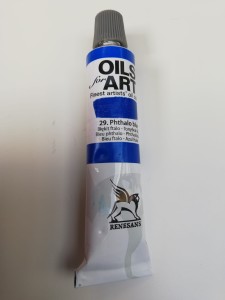 Farba olejna RENESANS 20 ml. 29. phthalo blue