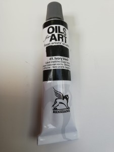 Farba olejna RENESANS 20 ml. 49 ivory black