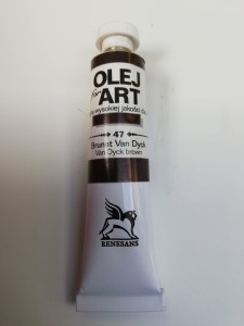Farba olejna RENESANS 20 ml. 47 vandyke brown