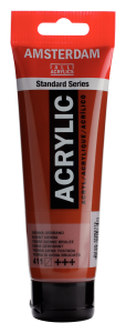 Farba akrylowa AMSTERDAM 120ml 411 Burnt Sienna