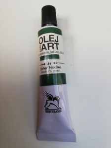 Farba olejna RENESANS 20 ml. 41 zieleń hooker