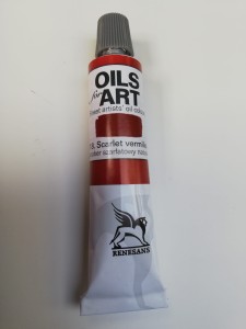 Farba olejna RERESANS 20 ml. 18. scarlet vermilion