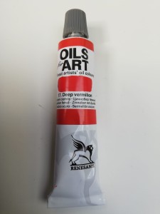 Farba olejna RERESANS 20 ml. 17. deep vermilion