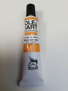 Farba olejna RERESANS 20 ml. 15. siena