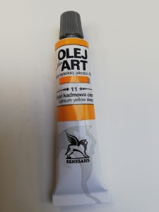 Farba olejna RERESANS 20 ml. 11. cadmium yellow deep