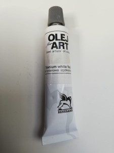 Farba olejna RERESANS 20 ml. 02. Titanium white