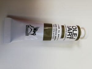 Farba olejna RENESANS 20 ml. 74 zielona ziemia palona