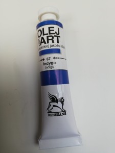 Farba olejna RENESANS 20 ml. 67 indygo