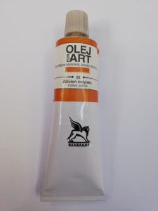 Farba olejna RENESANS 60 ml. 59 indian yellow