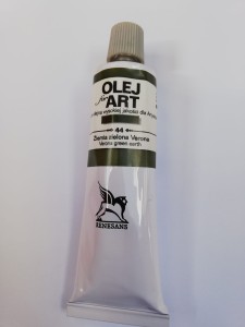 Farba olejna RENESANS 60 ml. 44 verona green earth