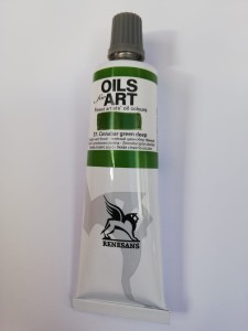 Farba olejna RENESANS 60 ml. 37 cinnabar green deep