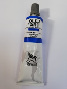 Farba olejna RENESANS 60 ml. 29 błękit cyan